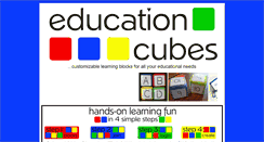 Desktop Screenshot of educationcubes.com
